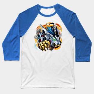 Wild White Tiger Like Robot from Japan Baseball T-Shirt